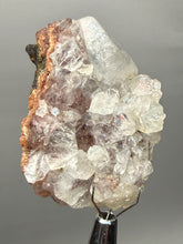 Load image into Gallery viewer, Lustrous Apophyllite over Red Heulandite (Zeolite Pocket) — Deccan Traps, Maharashtra, India