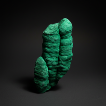 Load image into Gallery viewer, 6” High-Grade Malachite Stalactite “Cave” Formation | DR Congo | Mineral Collector Specimen