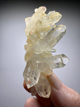 Load image into Gallery viewer, High Grade Golden Iron-Stained Himalayan Quartz Cluster | Rare Pakistan Mineral Specimen | Collector Display Crystal
