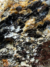 Load image into Gallery viewer, Naturally Faceted Zircon Crystal on Pegmatite–Biotite Matrix • Pakistan Mineral Specimen