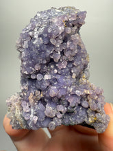 Load image into Gallery viewer, Grape Agate Mineral Specimen – Botryoidal Purple Chalcedony Cluster from Indonesia | Collector Grade Crystal