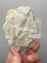 Load image into Gallery viewer, Rare Druzy Golden “Diamond” Calcite on Zeolite Matrix — Maharashtra, India | Collector Cabinet Specimen