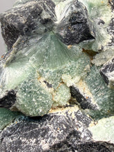 Load image into Gallery viewer, High-Grade Green Wavellite Collectors Specimen - Radiating Botryoidal Crystal Formation - Arkansas, USA