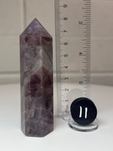 Load image into Gallery viewer, Blue Rose Quartz Obelisk Tower from Brazil • High Grade