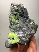 Load image into Gallery viewer, High-Grade Green Wavellite Collectors Specimen - Radiating Botryoidal Crystal Formation - Arkansas, USA