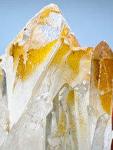 Load image into Gallery viewer, High Grade Golden Iron-Stained Himalayan Quartz Cluster | Rare Pakistan Mineral Specimen | Collector Display Crystal
