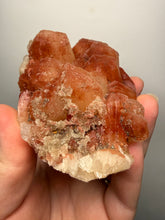 Load image into Gallery viewer, LARGE Rare Red Druzy Apophyllite with Red Stilbite Cluster Zeolite | India | Collector Mineral Specimen