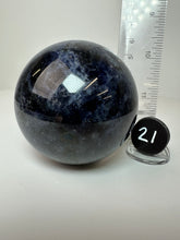 Load image into Gallery viewer, Iolite with Gemmy Inclusions Sphere • from Brazil