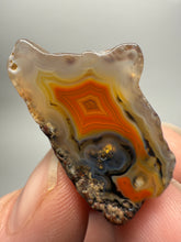Load image into Gallery viewer, Polished Malawi Agate Half – High-Grade African Banded Agate Display Specimen