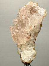 Load image into Gallery viewer, Pink & Orange Druzy Quartz Flower Plate on Matrix— Tichka Massif, High Atlas, Morocco