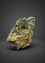Load image into Gallery viewer, Gemmy Green Garnet on Matrix – Pakistan Collector Specimen