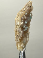 Load image into Gallery viewer, Blue-Green Chrysocolla in Botryoidal Chalcedony Cabinet Specimen | Indonesia