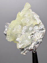 Load image into Gallery viewer, Vibrant Yellow Brucite Thumbnail Mineral Specimen | Collector Crystal from Killa Saifullah District in Balochistan Province, Pakistan