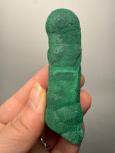 Load image into Gallery viewer, 3.3” Druzy Malachite Stalactites — Botryoidal Cave Formation | DR Congo | Collector Mineral Specimen