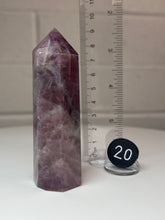Load image into Gallery viewer, Blue Rose Quartz Obelisk Tower from Brazil • High Grade