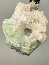 Load image into Gallery viewer, Mint Green Tourmaline on Matrix– Pegmatite Mineral Specimen from Pakistan