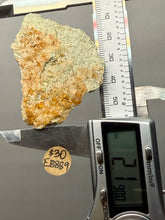 Load image into Gallery viewer, Hessonite Garnet Cluster on Matrix – Natural Collector Specimen from Pakistan | High-Grade Orange-Red Garnet Crystals