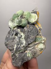 Load image into Gallery viewer, High-Grade Green Wavellite Collectors Specimen - Radiating Botryoidal Crystal Formation - Arkansas, USA
