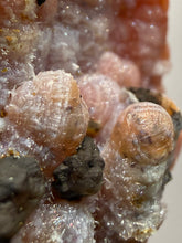 Load image into Gallery viewer, “Goblin Chalcedony” Pink and Red Druzy Botryoidal Stalactites — Tichka Massif, High Atlas, Morocco