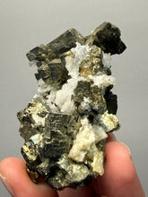 Load image into Gallery viewer, Marcasite, Pyrite & Barite Cabinet Specimen | Bounhas Mine, Oumjrane, Morocco