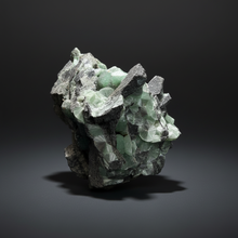 Load image into Gallery viewer, High-Grade Green Wavellite Collectors Specimen - Radiating Botryoidal Crystal Formation - Arkansas, USA