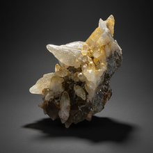 Load image into Gallery viewer, Isometric Fluorite & Scalenohedral Calcite Specimen | Pakistan Mineral Collector Display Piece