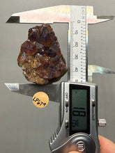 Load image into Gallery viewer, Premium Hematite-Phantom Deep Magenta Ametrine Cluster | Deccan Traps, India | Collector Mineral Specimen