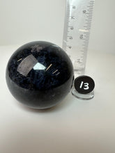 Load image into Gallery viewer, Iolite with Gemmy Inclusions Sphere • from Brazil