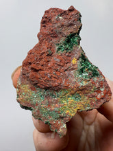 Load image into Gallery viewer, Brochantite Collector Mineral Specimen – Vivid Green Copper Crystals from Morocco