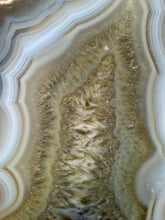 Load image into Gallery viewer, Polished Malawi Agate Half – High-Grade African Banded Agate Display Specimen