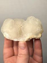 Load image into Gallery viewer, High-Grade “Dream Cloud” Druzy Chalcedony Stalactite — Maharashtra, India (Collector Display Specimen)
