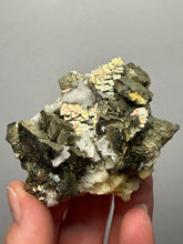 Load image into Gallery viewer, Marcasite, Pyrite & Barite Cabinet Specimen | Bounhas Mine, Oumjrane, Morocco