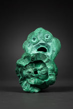 Load image into Gallery viewer, 5.9” High-Grade Malachite Stalactite “Cave” Formation | DR Congo | Mineral Collector Specimen