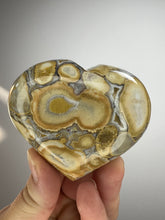 Load image into Gallery viewer, Cobra Jasper Puff Heart from India • High Grade