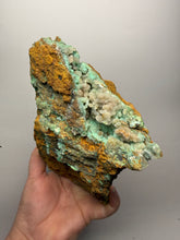 Load image into Gallery viewer, 8” Druzy Mint Green Smithsonite Cluster — Indonesia | Collector Mineral Specimen