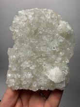 Load image into Gallery viewer, Rare Druzy Forest Green Apophyllite on Matrix | Mineral Cabinet Specimen | Deccan Traps, Maharashtra, India