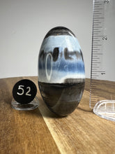 Load image into Gallery viewer, Lingam - Blue Opal with Chalcedony from India