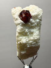 Load image into Gallery viewer, High-Grade Naturally Faceted Red Spessartine Garnet on Matrix — Skardu, Pakistan