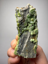 Load image into Gallery viewer, High-Grade Green Wavellite Collectors Specimen - Radiating Botryoidal Crystal Formation - Arkansas, USA