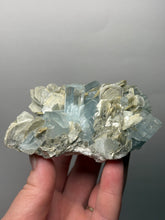 Load image into Gallery viewer, Premium Aquamarine with Mica on Matrix Collector Mineral Specimen – Nagar Valley, Pakistan
