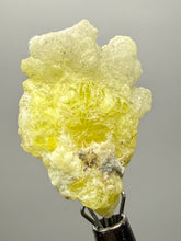 Load image into Gallery viewer, Vibrant Yellow Brucite Thumbnail Mineral Specimen | Collector Crystal from Killa Saifullah District in Balochistan Province, Pakistan