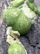 Load image into Gallery viewer, High-Grade Green Wavellite Collectors Specimen - Radiating Botryoidal Crystal Formation - Arkansas, USA