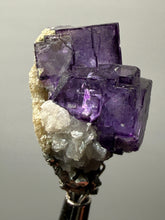 Load image into Gallery viewer, Cubic Fluorite Crystal Thumbnail Specimen | Chashan Mine, Chenzhou, Hunan, China | Collector Mineral Display