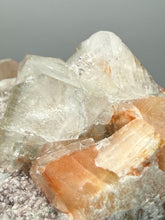 Load image into Gallery viewer, Rare Red & Green Apophyllite Crystal Cluster – High Grade Collector Mineral Specimen | India