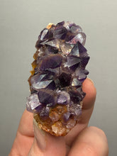 Load image into Gallery viewer, Premium Hematite-Phantom Deep Magenta Ametrine Cluster | Deccan Traps, India | Collector Mineral Specimen