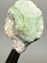 Load image into Gallery viewer, Mint Green Tourmaline on Matrix– Pegmatite Mineral Specimen from Pakistan