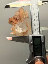 Load image into Gallery viewer, Red Heulandite on
Pink Stilbite with Druzy Frosted Optical Calcite — India Zeolite Specimen