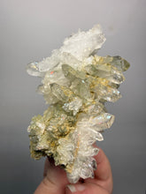 Load image into Gallery viewer, Chlorite-Included Quartz Cluster (Green Phantom Quartz) – Pakistan Mineral Specimen