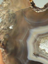 Load image into Gallery viewer, Polished Malawi Agate Half – High-Grade African Banded Agate Display Specimen