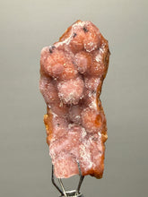 Load image into Gallery viewer, “Goblin Chalcedony” Pink & Orange Druzy Botryoidal Stalactites— Tichka Massif, High Atlas, Morocco